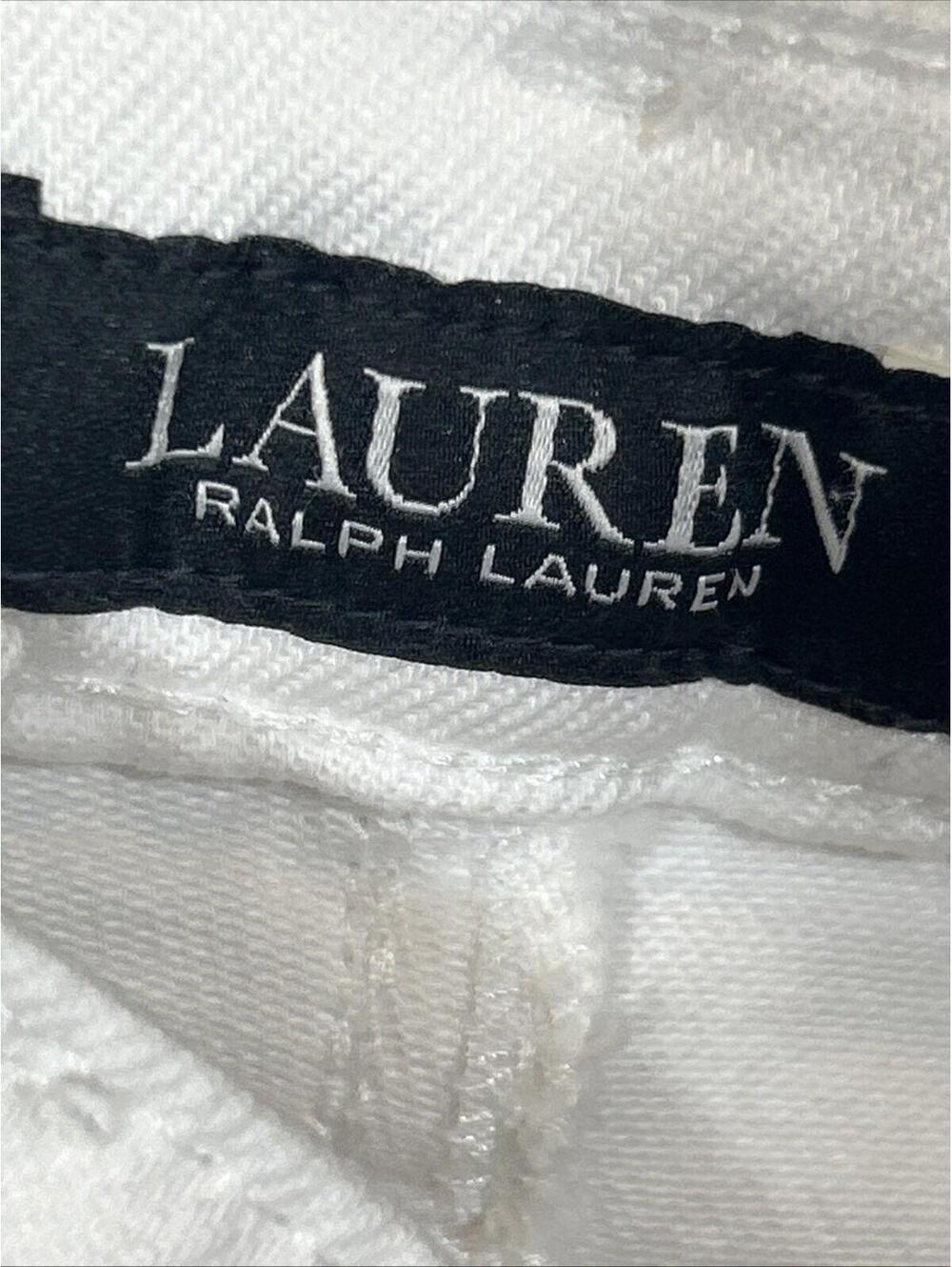 $125 Lauren Ralph Woman’s Jeans White Size 10 - Picture 8 of 11